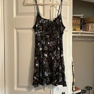 Floral print summer dress